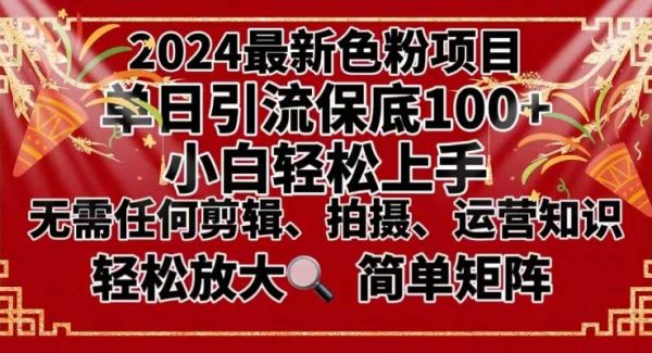 2024最新换脸项目，小白轻松上手，单号单月变现3W＋，可批量矩阵操作放大